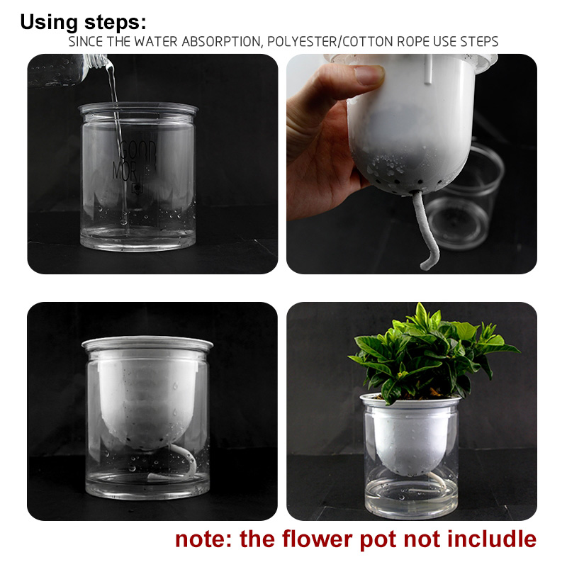 Tự Tưới Cây Wick Bông Dây 3Mm  - đánh giá và giá Automatic Plant Waterer