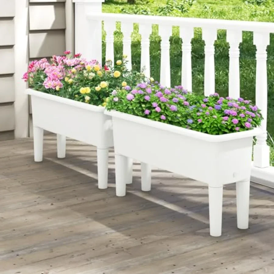 Raised Garden Beds Outdoor Set - đánh giá và giá Self-Watering Planter