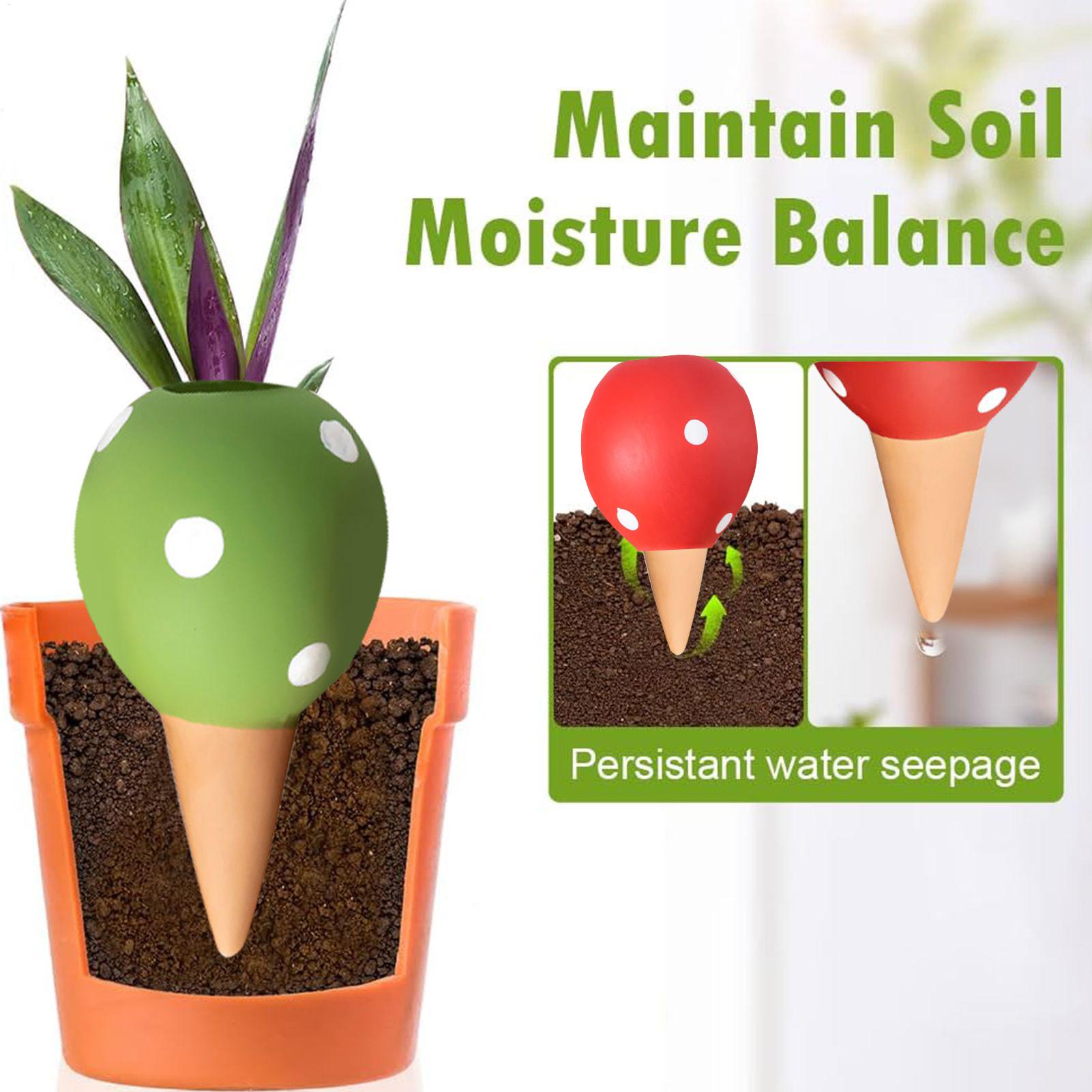 Terracotta Watering Spikes Sel - đánh giá và giá Automatic Plant Waterer